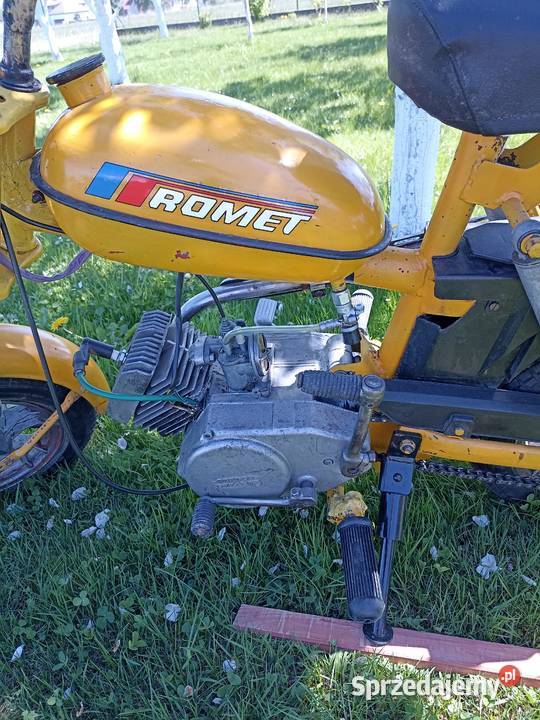 Romet pony M2 motorynka żółta nie Simson WSK