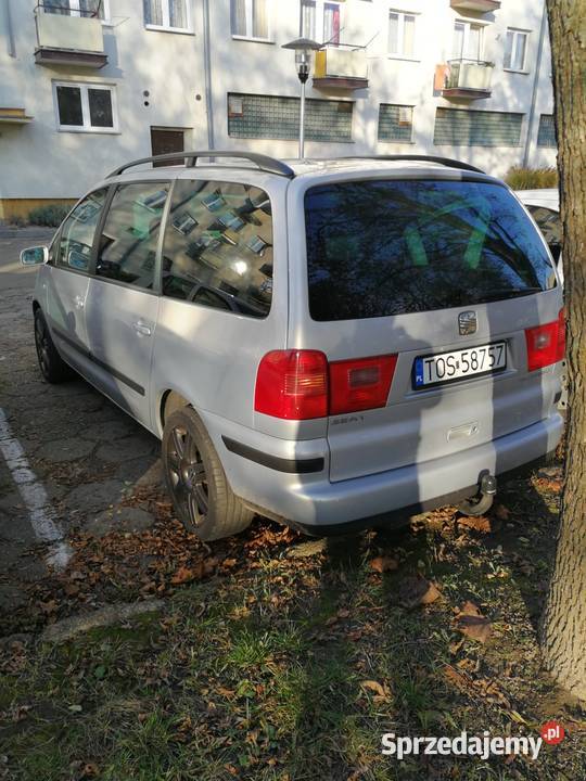 Seat Alhambra 19 TDI 130 2003r 7 osobowy hak 1896cm3