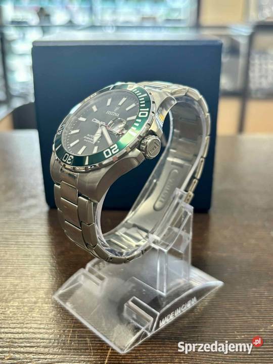 Zegarek męski Festina F205312 srebrny Automat Elbląg