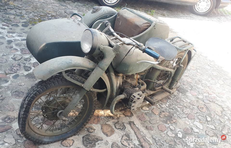 M72 1957 z koszem z polskiego wojska mazowieckie