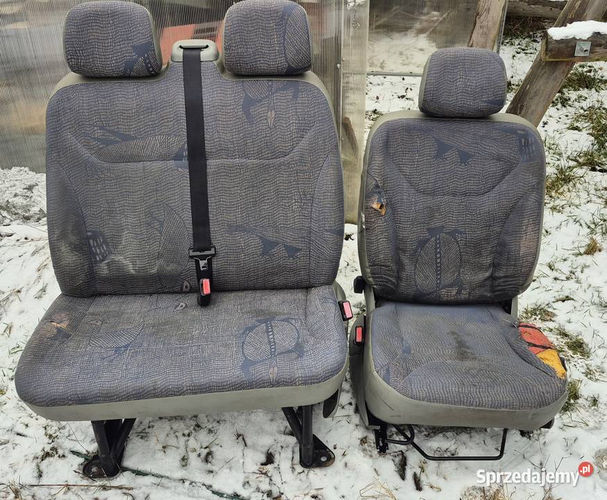 Fotel kierowcy ławka Vivaro Traffic Bolesławiec