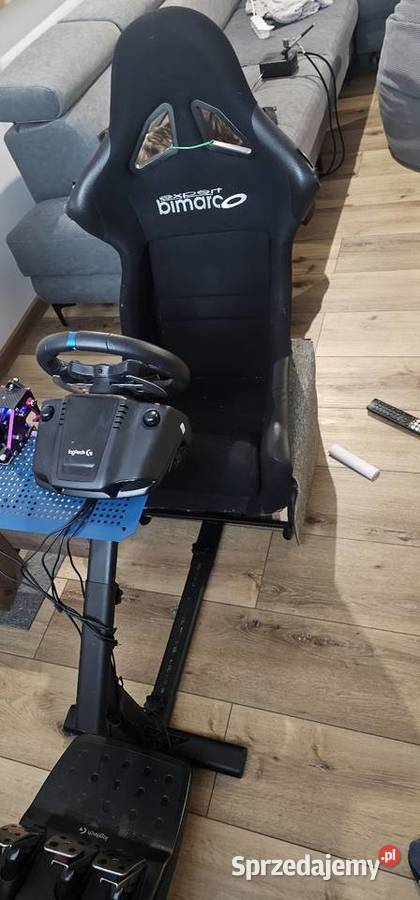 Kierownica z fotelem simracing g29 full osprzet małopolskie