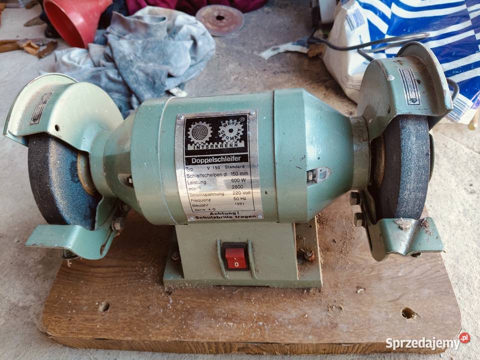 Szlifierka stołowa stara niemiecka 600v świętokrzyskie