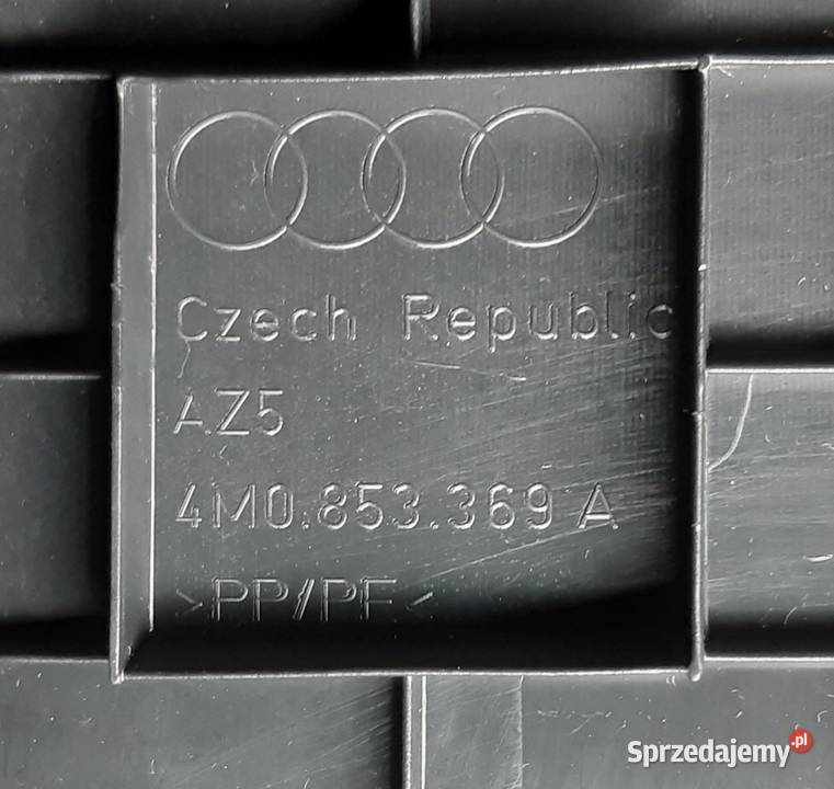 OSŁONA PROGU LEWA AUDI Q7 4M 4M0853369A Mielęcin