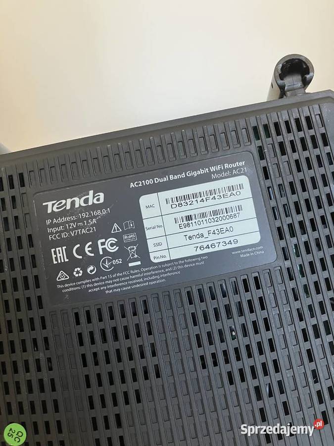 Router WiFi Tenda AC21 AC2100 Dual Band KRAKÓW Kraków