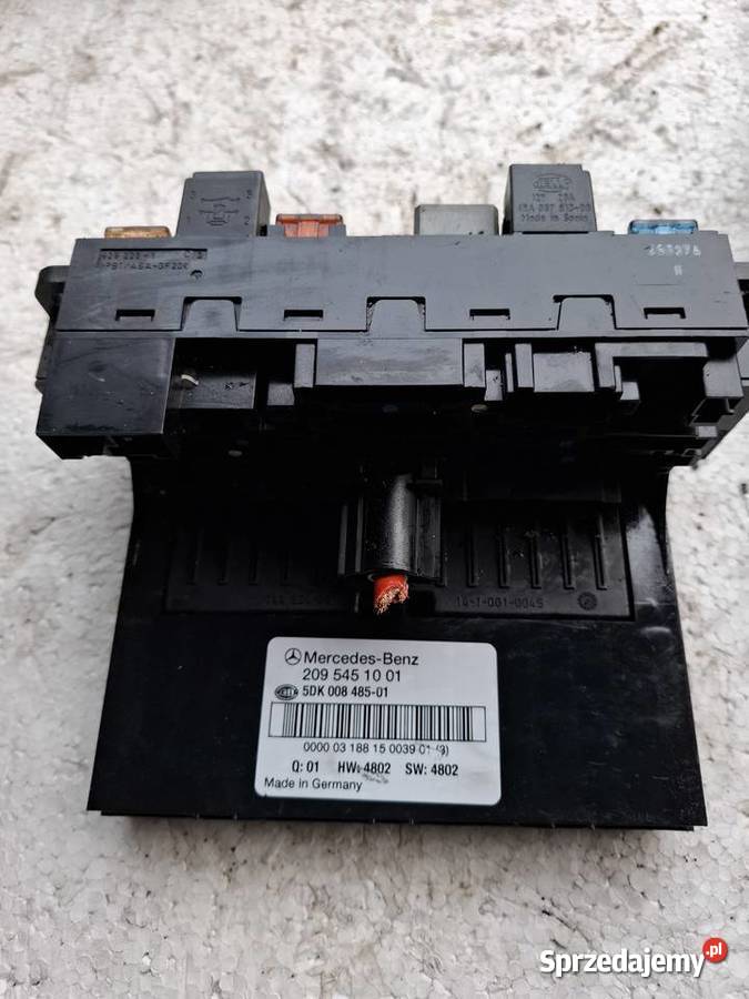 Sterownik Skrzynka SAM Mercedes W203 22 lubelskie Wisznice