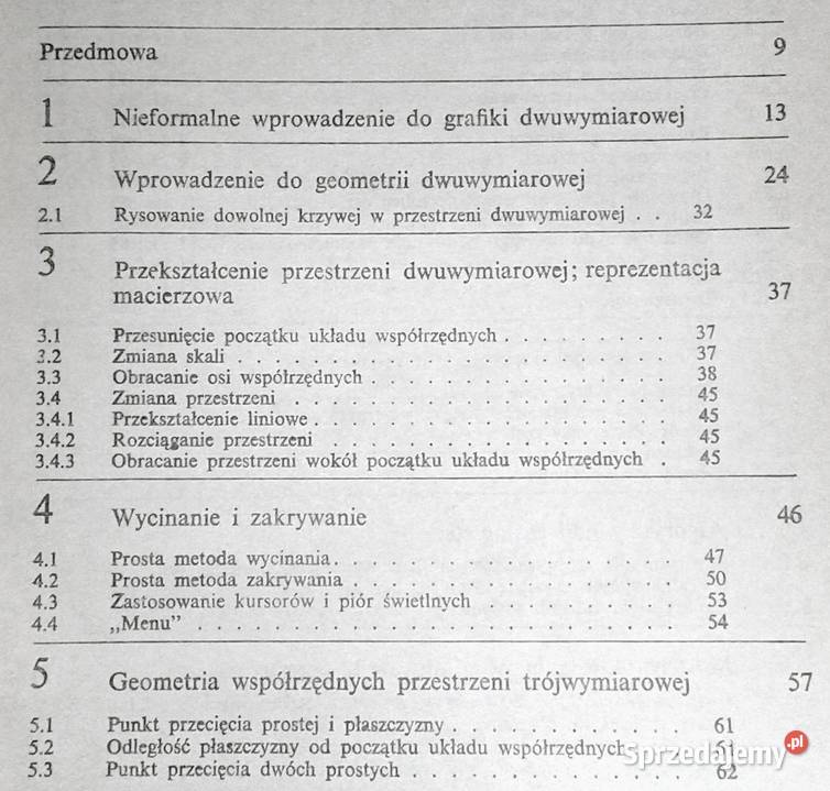 Wprowadzenie do grafiki komputerowej Ian O miękka Chełm
