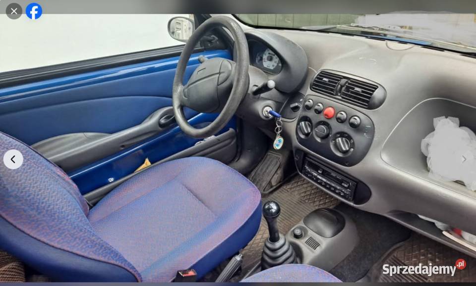 Fiat Seicento Fun Sejko 900 ewzamianka Śrem