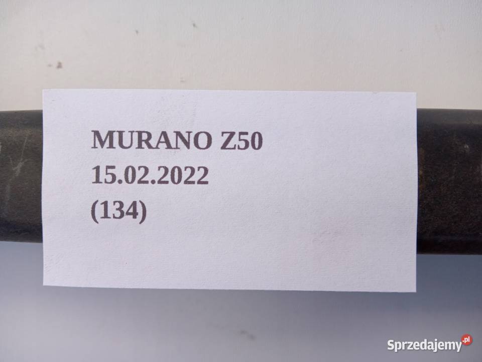 RAMIĘ WYCIERACZKI TYLNE KLAPY NISSAN MURANO Z50 Nowy Tomyśl