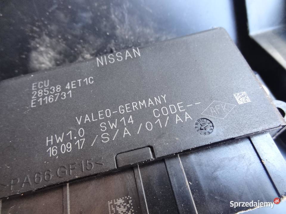 OSŁONA KONSOLI POD KIEROWNICE PANEL QASHQAI J11 osobowe