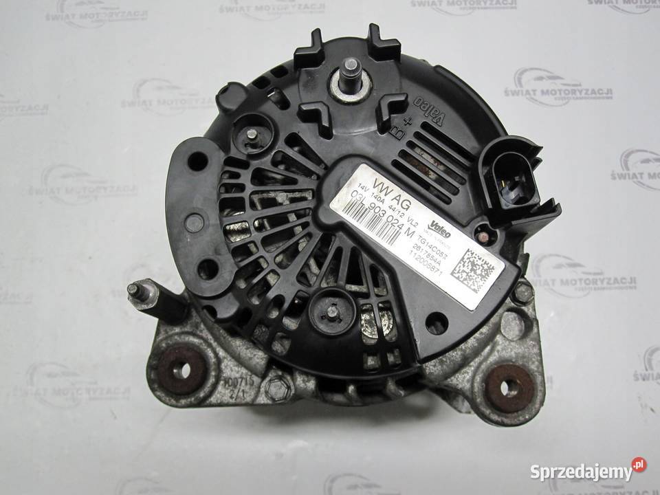 AUDI A3 20 TDI 09R CFF CFFB 140 03L903024M świętokrzyskie sprzedam