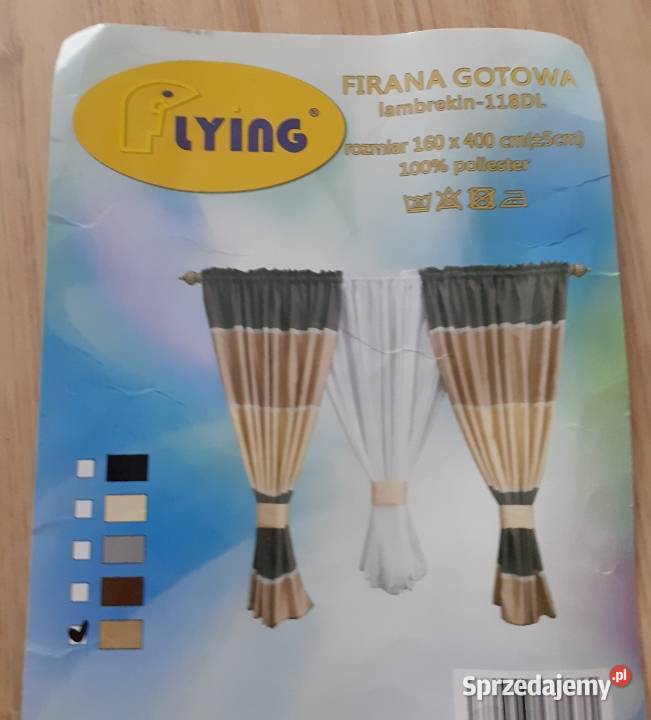 Firany z zasłony Mława