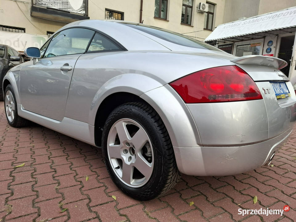 Audi TT Coupe 18 Turbo Quattro Sprowadzony z srebrny Lublin sprzedam