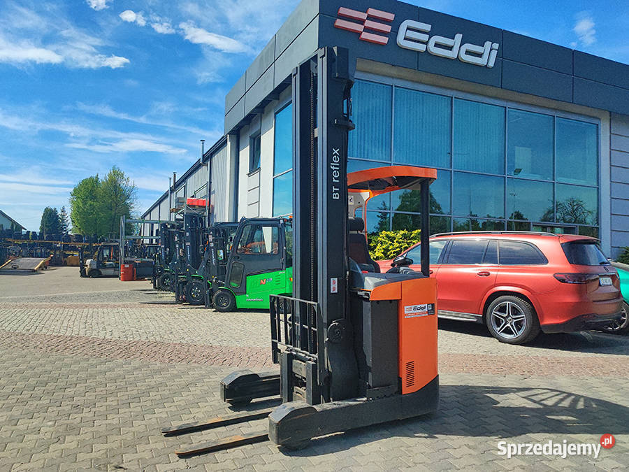 Wózek widłowy elektryczny reach truck BT RRE 140 Kęty sprzedam