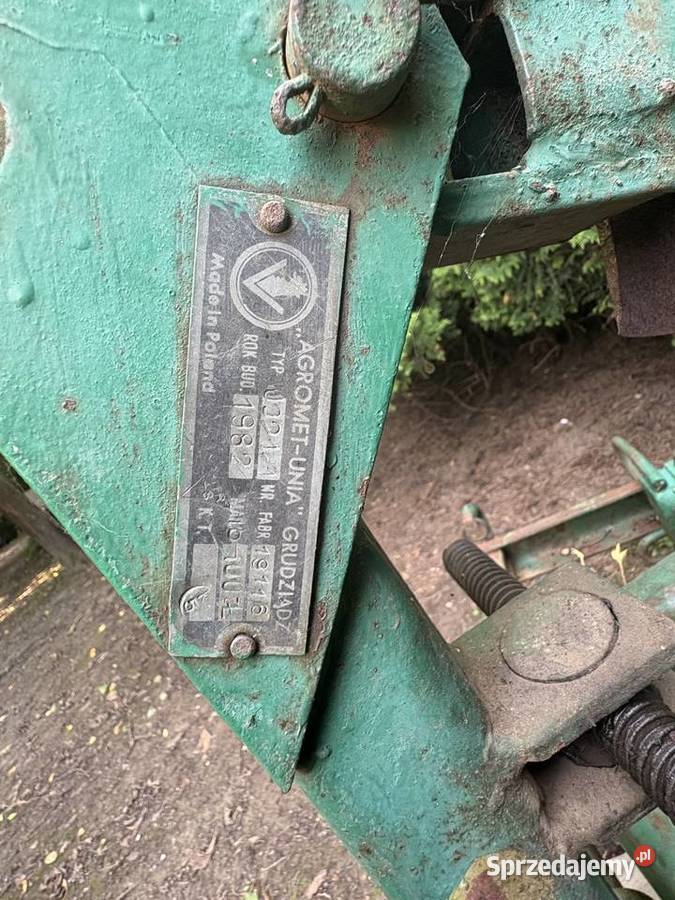 Pług 2 skibowy AgrometUnia Grudziądz Kraków