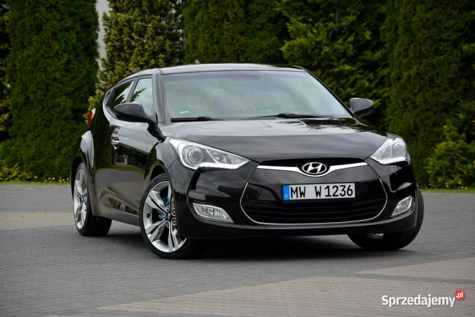 Hyundai Veloster Duża Navi Kamera Ledy półSkóry Ostrów Mazowiecka