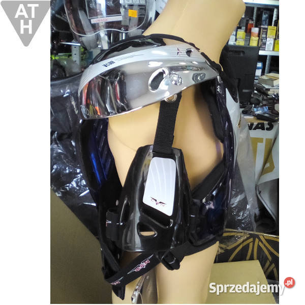 BUZER OCHRANIACZ KLATKI KRĘGOSŁUPA BLUE LXL ochraniacze Kaski i odzież Mrągowo