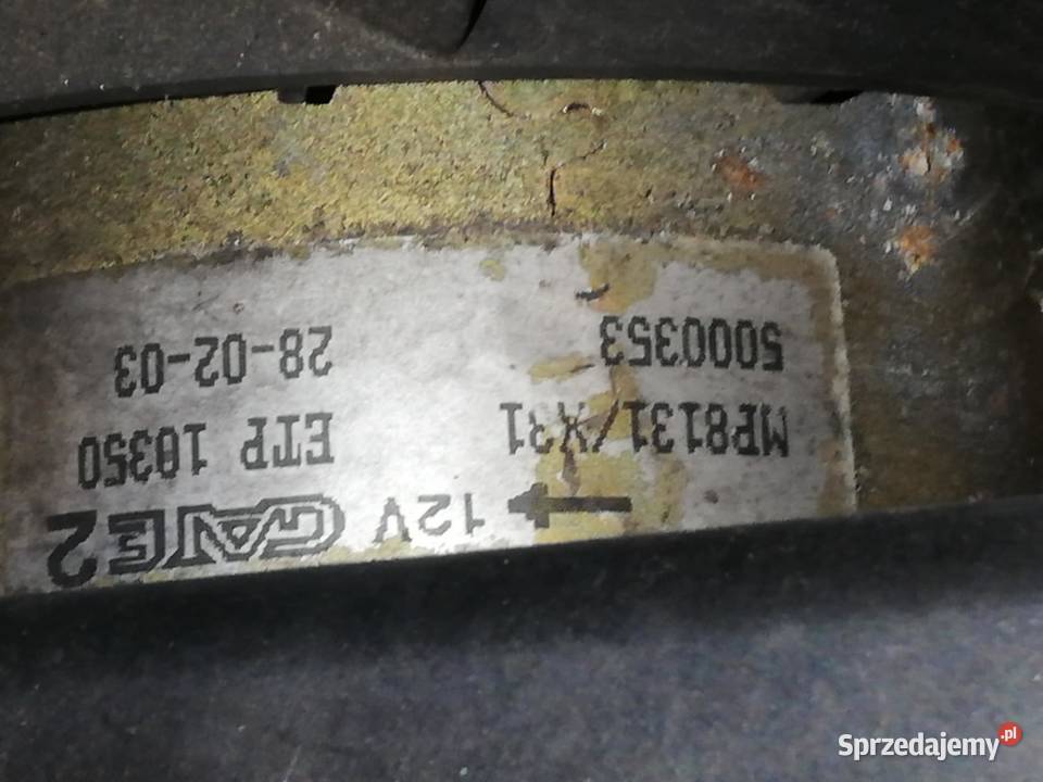 WENTYLATOR CHŁODNICY NISSAN PRIMERA P12 19 DCI osobowe