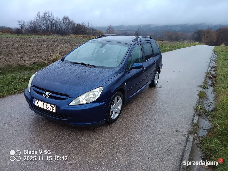 Peugeot 307 20 BG 2002r Jeziorko sprzedam