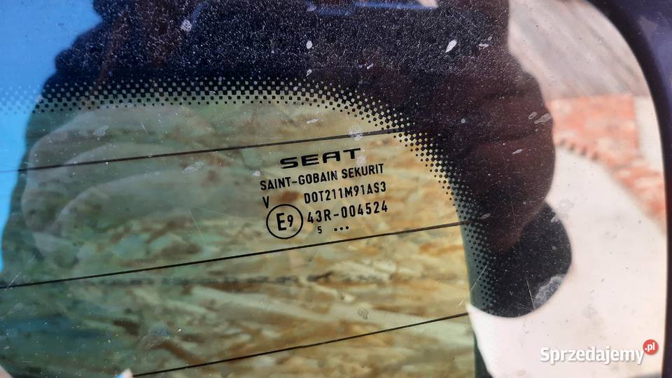 Kompletna klapa Seat Altea lak LS5S dolnośląskie Dębno
