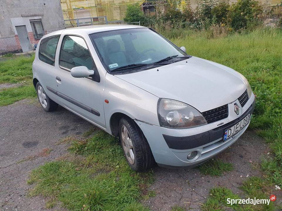 Renault Clio II 12 2002r dolnośląskie Złotoryja