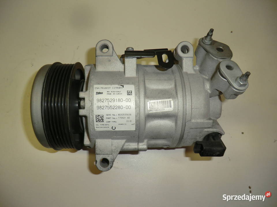 KOMPRESOR KLIMATYZACJI CITRONPEUGEOT małopolskie Krzeszowice sprzedam