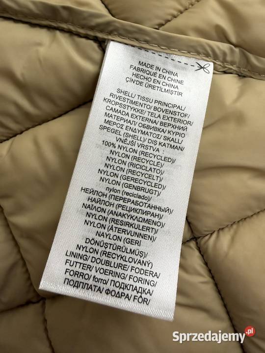 Kamizelka Lauren Ralph Lauren Quilted Mockneck Rozmiar 36(S)