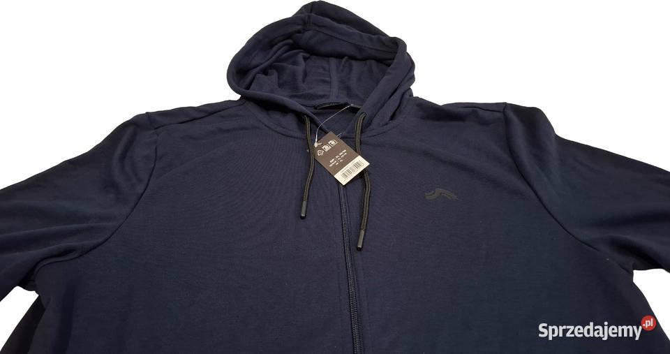 Bluza rozpinana granatowa polar XL Crivit Odzież Rozmiar XL śląskie Czeladź