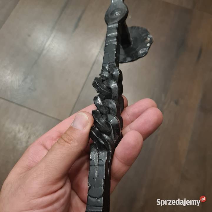 Pochwyt rączka do drzwi metal ręcznie robiona Malbork
