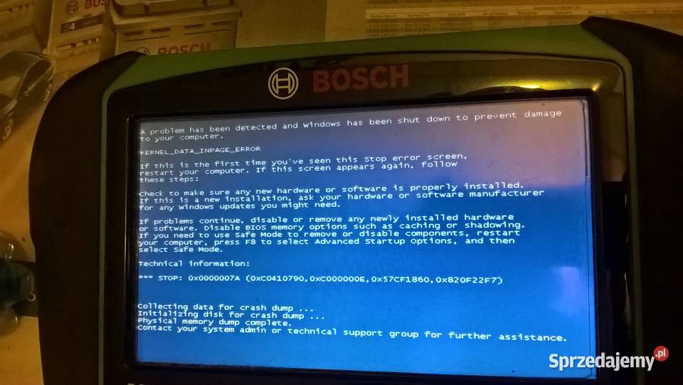 Kts Bosch tester naprawa serwis kalibracja Bielsko-Biała