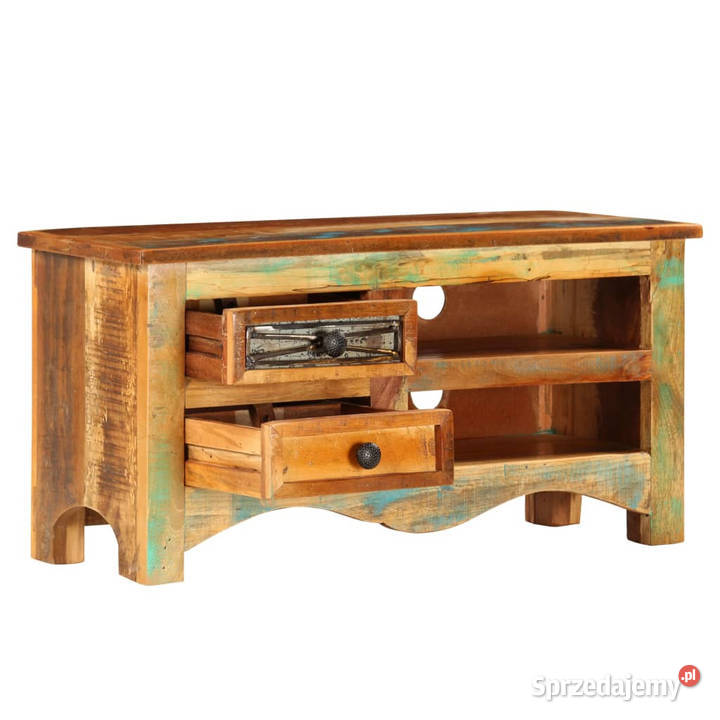 Szafka pod TV 80x30x40 lite drewno z odzysku Warszawa sprzedam