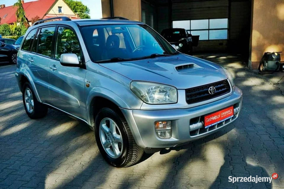 Toyota RAV4 20D4D Klima alu 4x4 serwis 100 2002r diesel Płock