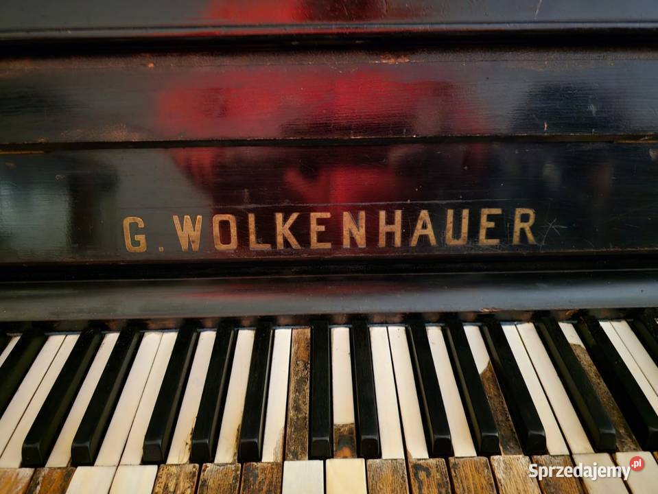 PIANINI GWOLKENHAUER ANTYK PIANINO DO NAUKI Warka