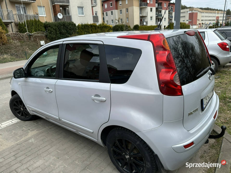 Nissan Note Hands free drugie opony klimatronik elektryczne lusterka pomorskie Wejherowo