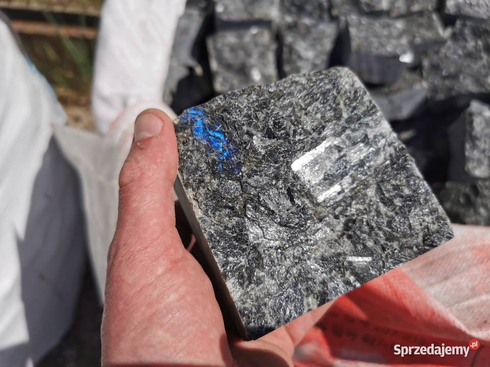 Płyta Chodnikowa Granitowa Labradoryt cięta na Warszawa