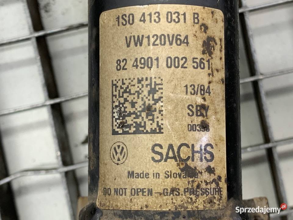 AMORTYZATOR PRAWY PRZÓD ZE SPRĘŻYNĄ SKODA CITIGO osobowe