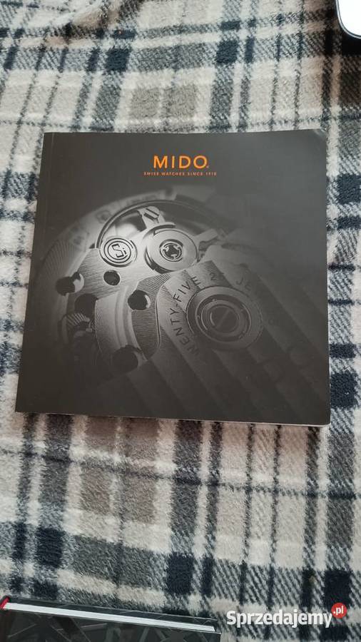 Sprzedam katalog zegarków Mido wielkopolskie Kalisz