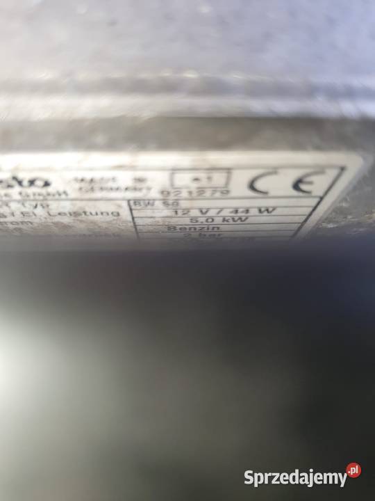 Webasto BW 50 12v 44W benzyna