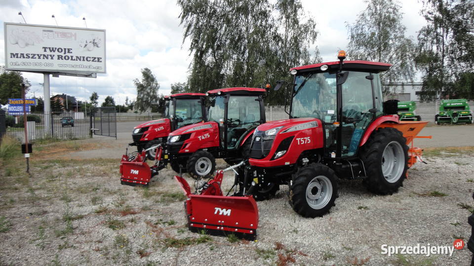 Ciągnik Sadowniczy Komunalny TYM T475 Rolniczy Kozenin sprzedam