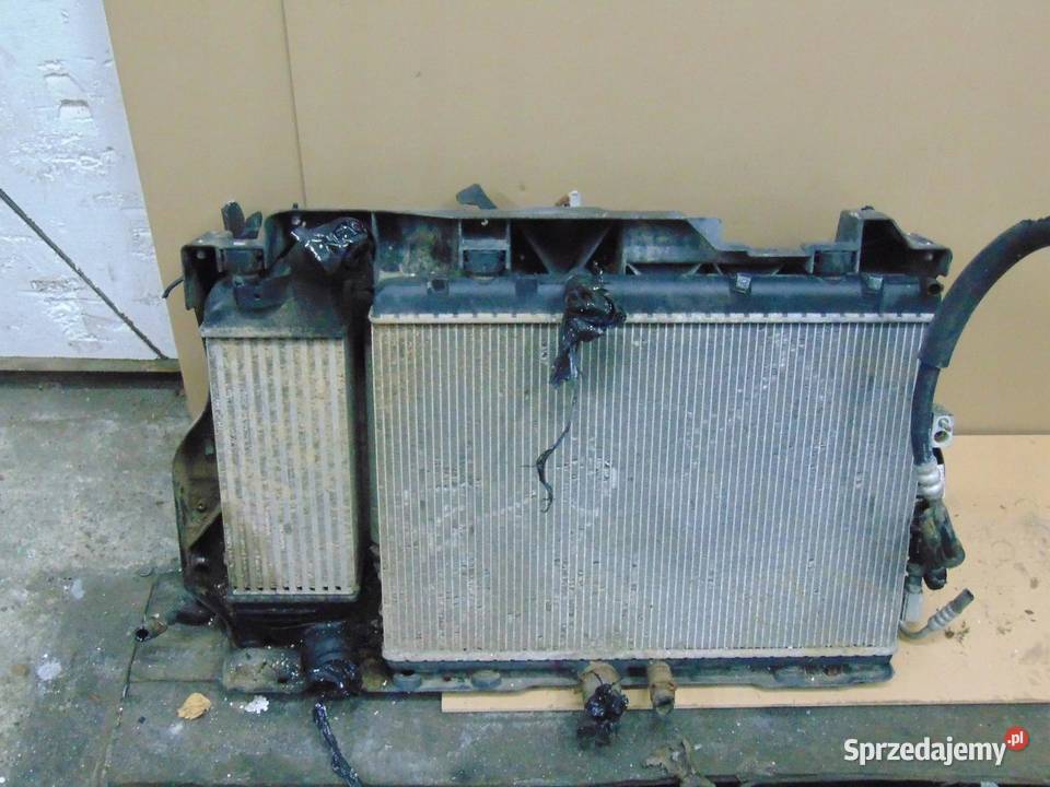 CHŁODNICA WODY INTERCOOLER AUTOMAT PEUGEOT 407 Układ chłodzenia