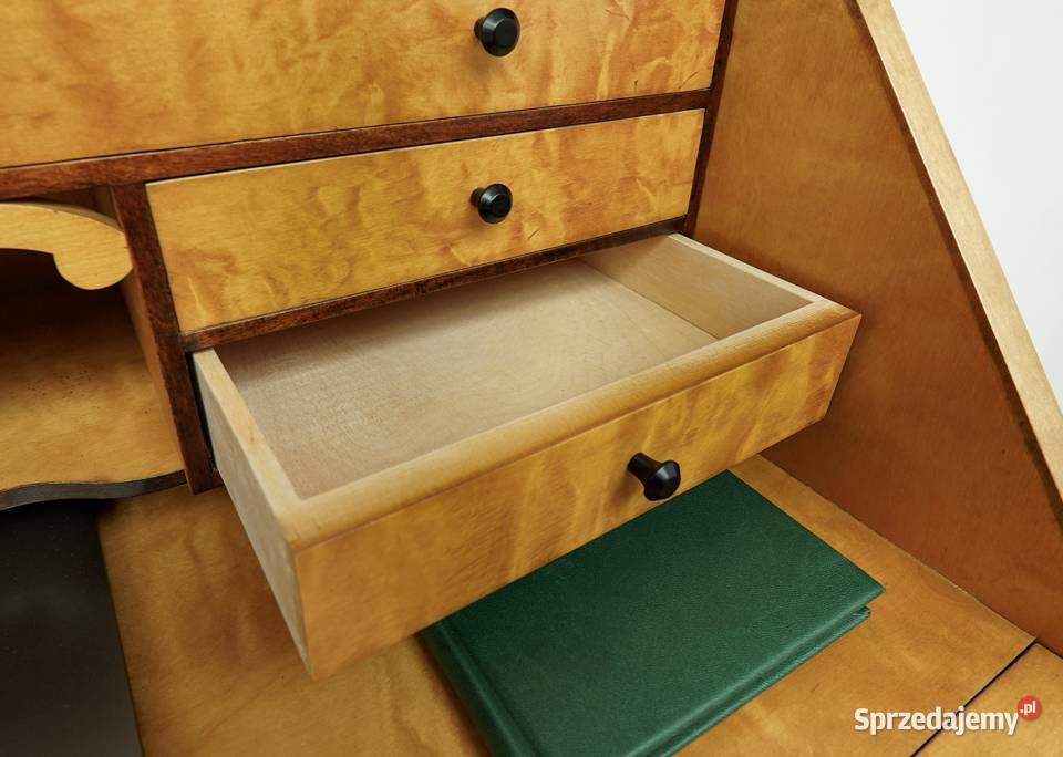 Antyk drewniany sekretarzyk z lat 40tych Antyki, Sztuka, Kolekcje Jerka
