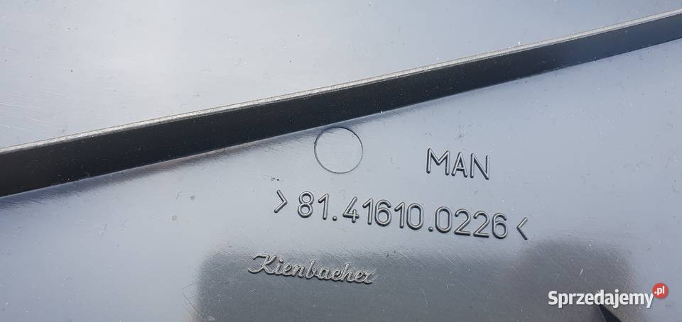 MAN TGA WĄSKA KABINA SPOILER ZDERZAKA ciężarowe Karoseria Bieleń