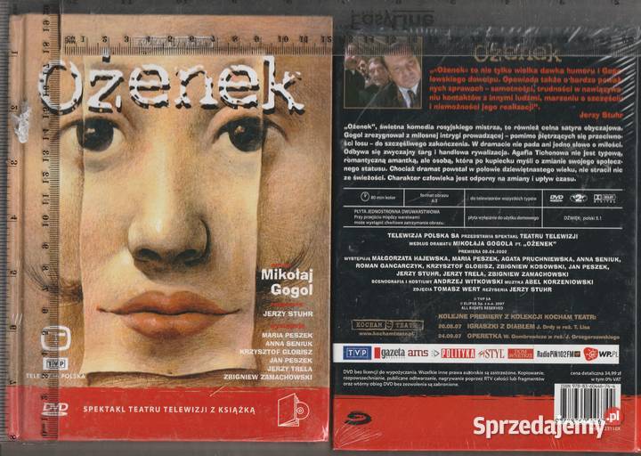 Spektakl teatralny OŻENEK TEATR TVP DVD mazowieckie Pruszków