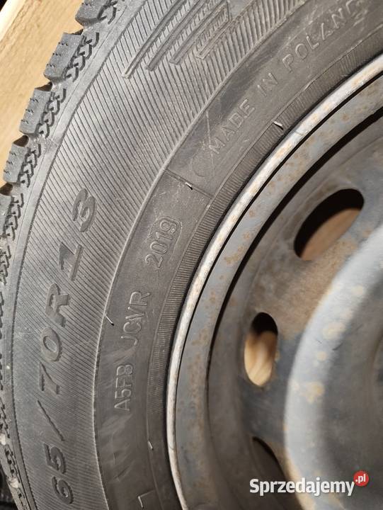 Opony z felgami 13r Peugeot 106206 Średnica 13" Samochodowe Solec-Zdrój