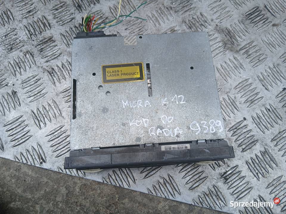 Radio fabryczne oryginalne Nissan Micra K12 kod Radłów