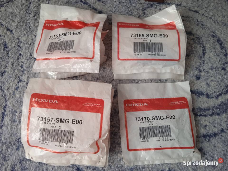 OEM Honda Civic VIII spinki listew ufo łódzkie Łódź sprzedam