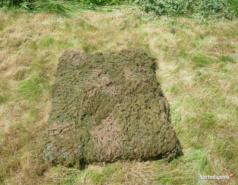 Siatka maskująca wojskowa militaria paintball wo Bytów