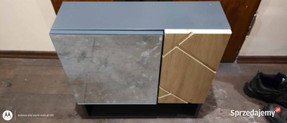 SZAFA Z LUSTREM IRMA ANTRACYT VICCO Książ Wielkopolski