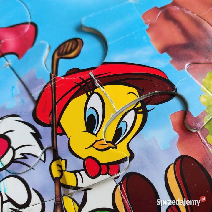 Oryginalne duże puzzle 24 Looney Tunes Warner Katowice