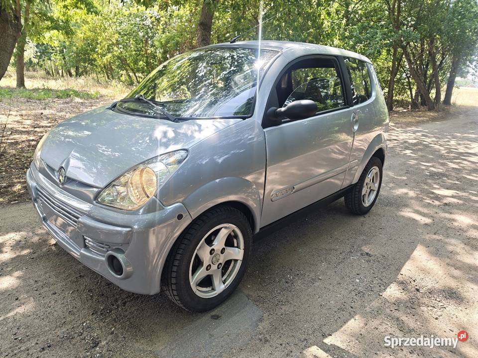 Microcar Aixam 2010r L6 bez prawka B 14 lat na srebrny Samochody osobowe Sochaczew